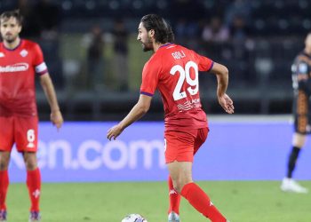 Yacine Adli con la Fiorentina (Foto ANSA)