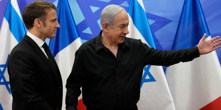 Macron e Netanyahu
