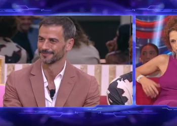 Iago Garcia e Beatrice Luzzi, Grande Fratello 2024 (screen da TV)