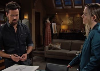 Anticipazioni Beautiful 14 ottobre (Screen Mediaset Infinity)