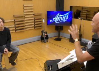 Rudy Zerbi furioso Amici 2024