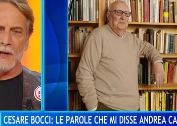 Cesare Bocci e Andrea Camilleri a La volta buona