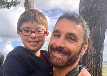 Francesco Baffo e Raoul Bova in Don Matteo