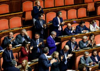 In aula al Senato (Ansa)