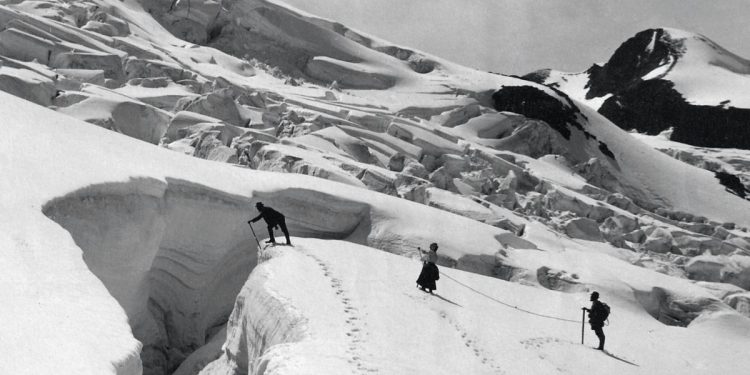 In cordata al tempo dei pionieri (foto da bottegaerranteedizioni.it)