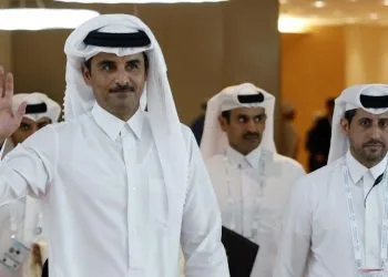 Lo sceicco Tamim bin Hamad Al Thani, emiro del Qatar (s.) (Ansa)