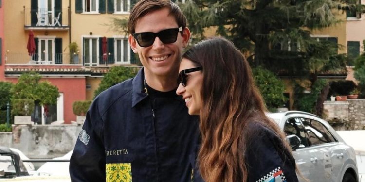 Carlo Beretta e Melissa Satta gara di auto storiche (Foto Instagram)