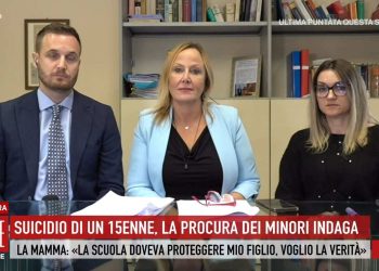A Storie Italiane la mamma del 15enne di Senigallia