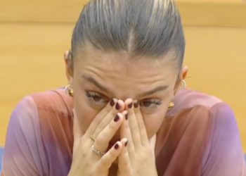 Teodora Amici 2024 piange