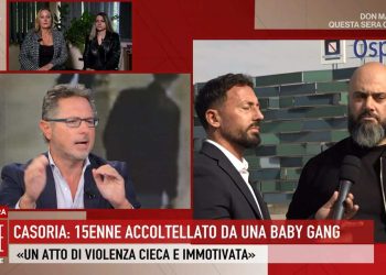 15enne d Casoria accoltellato (Storie Italiane)