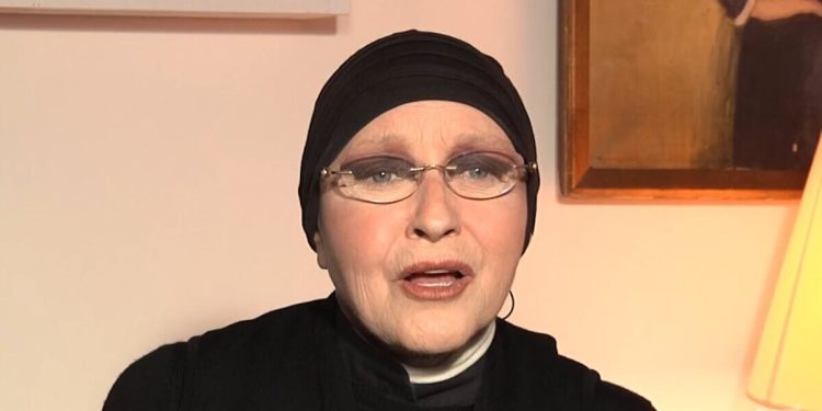 foto Eleonora giorgi verissimo parla del tumore al pancreas