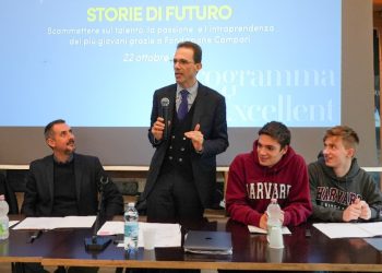 Un momento della presentazione di "Imparare per passione" (foto M Ferrari)