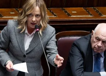 Giorgia Meloni, presidente del Consiglio, con Carlo Nordio, ministro della Giustizia (Ansa)