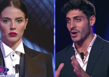 Shaila e Javier al Grande Fratello 2024 (Foto: screen Mediaset Infinity)