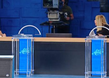 Scontro tra Rudy Zerbi e Anna Pettinelli ad Amici (Screen Witty Tv)