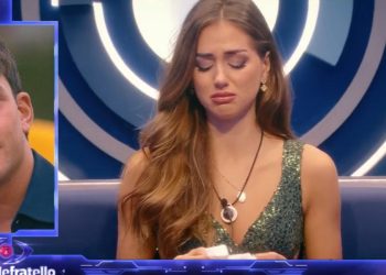 Tommaso Franchi e Maica Benedicto al GF 2024 (Foto: screen Mediaset Infinity)