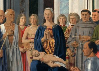 Piero della Francesca, Pala di Brera (1472-74, particolare)