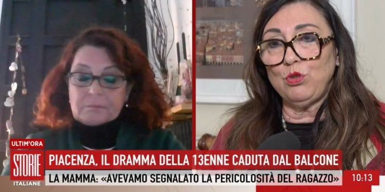 Piacenza 13enne caduta dal balcone