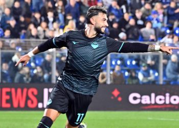 Taty Castellanos in gol con la Lazio (Foto ANSA)