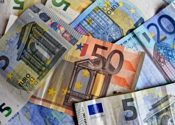 Banconote da 50, 5 e 20 euro