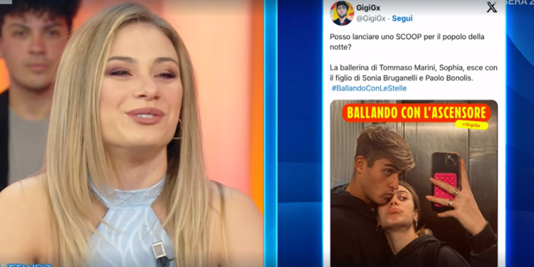 Sophia Berto e Davide Bonolis