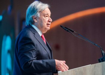 António Guterres, segretario generale dell'Onu, alla COP29 di Baku (Ansa)