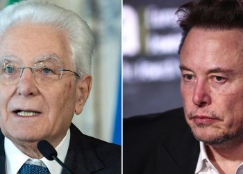 Mattarella con Musk