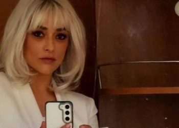 Valentina Lodovini sul set (Foto: screenshot da Instagram)