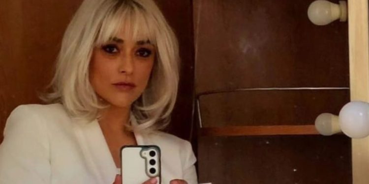 Valentina Lodovini sul set (Foto: screenshot da Instagram)