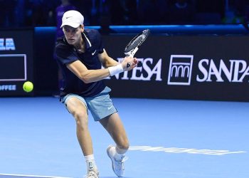 Jannik Sinner, qui alle Atp Finals 2024 (Foto ANSA)