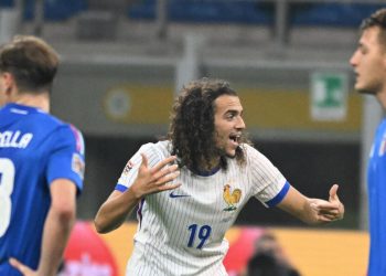 Matteo Guendouzi in Italia Francia di Nations League (Foto ANSA)