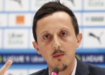 Pablo Longoria, presidente dell'Olympique Marsiglia (Foto ANSA)