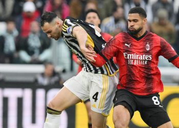 Federico Gatti e Ruben Loftus-Cheek in Juventus Milan (Foto ANSA)