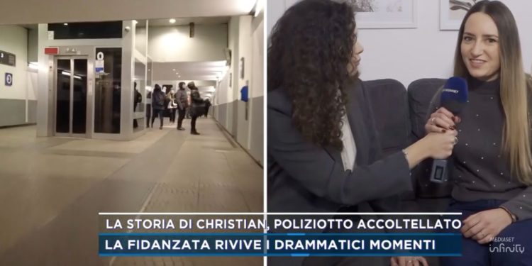 Christian poliziotto accoltellato a Milano