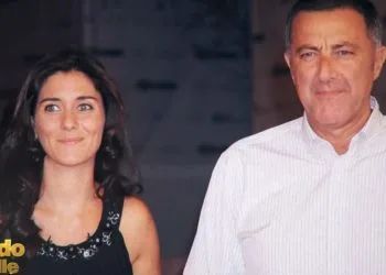 Luca Barbareschi e moglie Elena Monorchio a Ballando con le stelle 2024