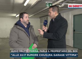 Sergio Russo, vicino di casa di Pierina Paganelli (Foto: Mattino 5)