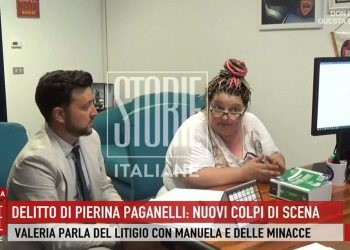 Pierina Paganelli, l'interrogatorio a Valeria Bartolucci (Foto: Storie Italiane)