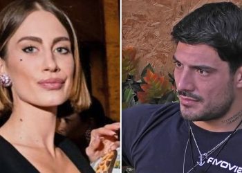 Nikita Pelizon attacca Lorenzo Spolverato (Collage Instagram e Mediaset Infinity)