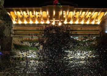 manifestazione pro-Europa in Georgia