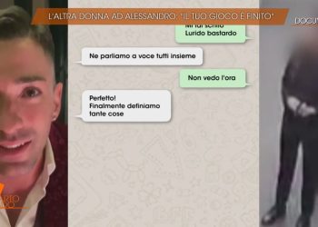 Alessandro Impagnatiello, i messaggi ad A (Foto: Quarto Grado)