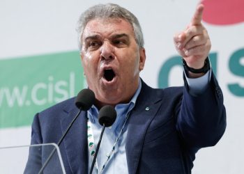 Il segretario generale della Cisl Luigi Sbarra (Ansa)