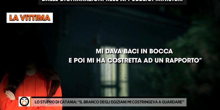 13enne stuprata a Catania (Foto: Fuori dal Coro)