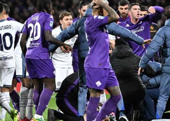 Malore Bove, Fiorentina-inter