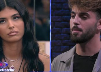 Federica e Alfonso al GF 2024 (Foto: screen Mediaset Infinity)