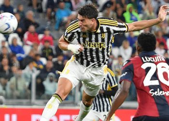 Dusan Vlahovic in Juventus Bologna (Foto ANSA)