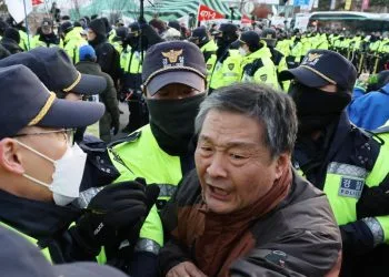 Proteste in Sud Corea (Ansa)