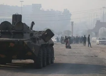 Miliziani jihadisti ad Hama (Ansa)