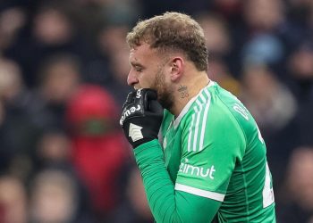 Michele Di Gregorio con la Juventus in Champions League (Foto ANSA)