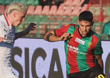Emanuele Cicerelli con la Ternana (da facebook.com/TernanaCalcioSpa)