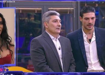 Lorenzo e il padre al Grande Fratello 2024